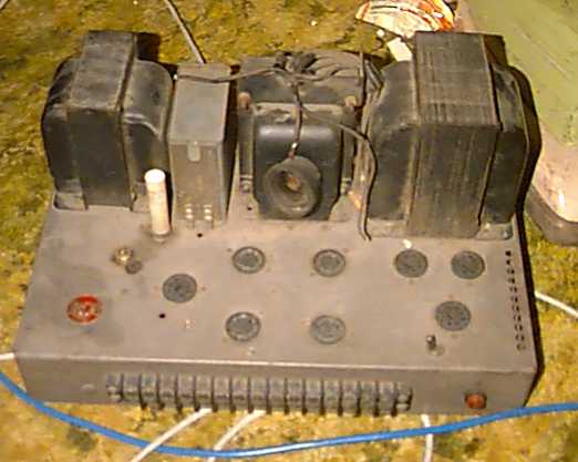 RCA MI-12188A amplifier as found